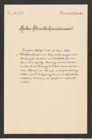 k.k. naturhistorisches Hofmuseum, Intendanzakten 1885-1896 (Hauer), Aktenzahl Z.15/1889, Seite 1